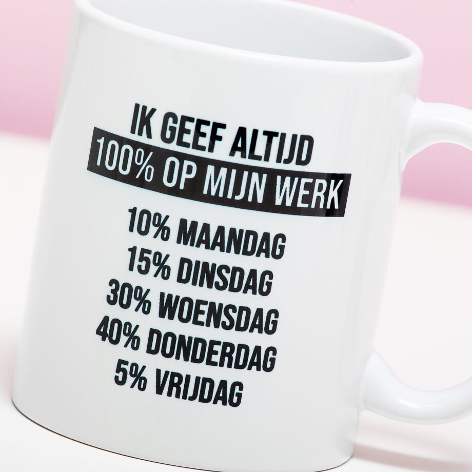 Mok Ik geef altijd 100%