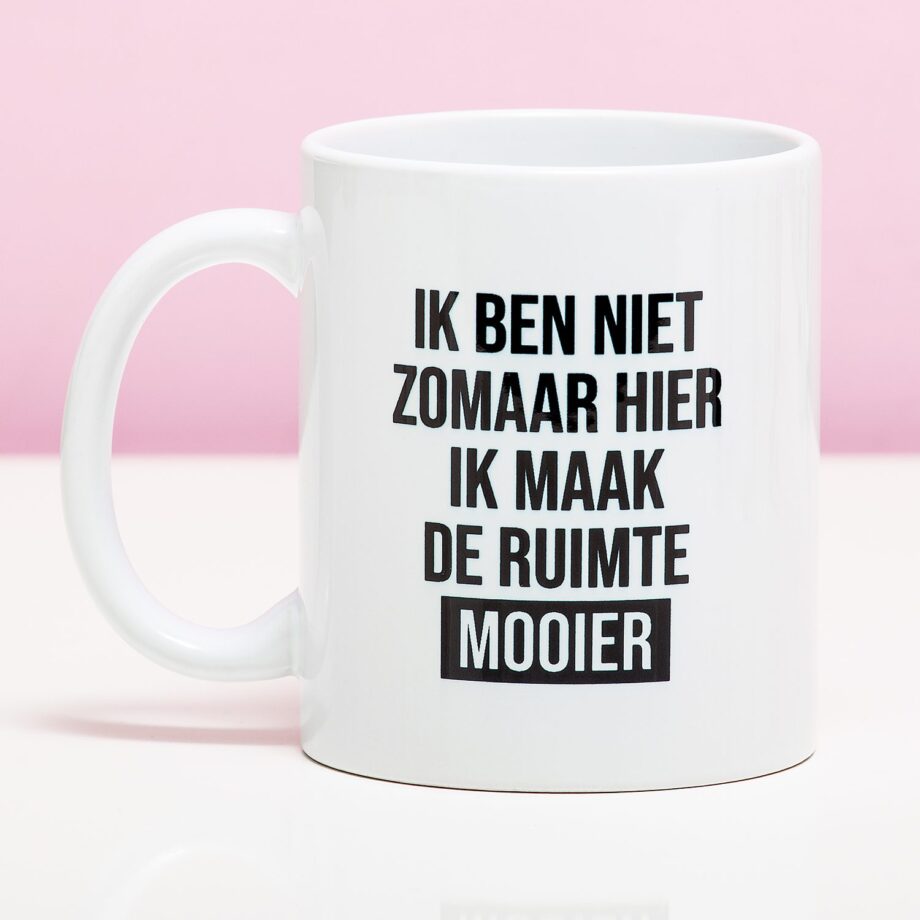 Mok Ik maak de ruimte mooier
