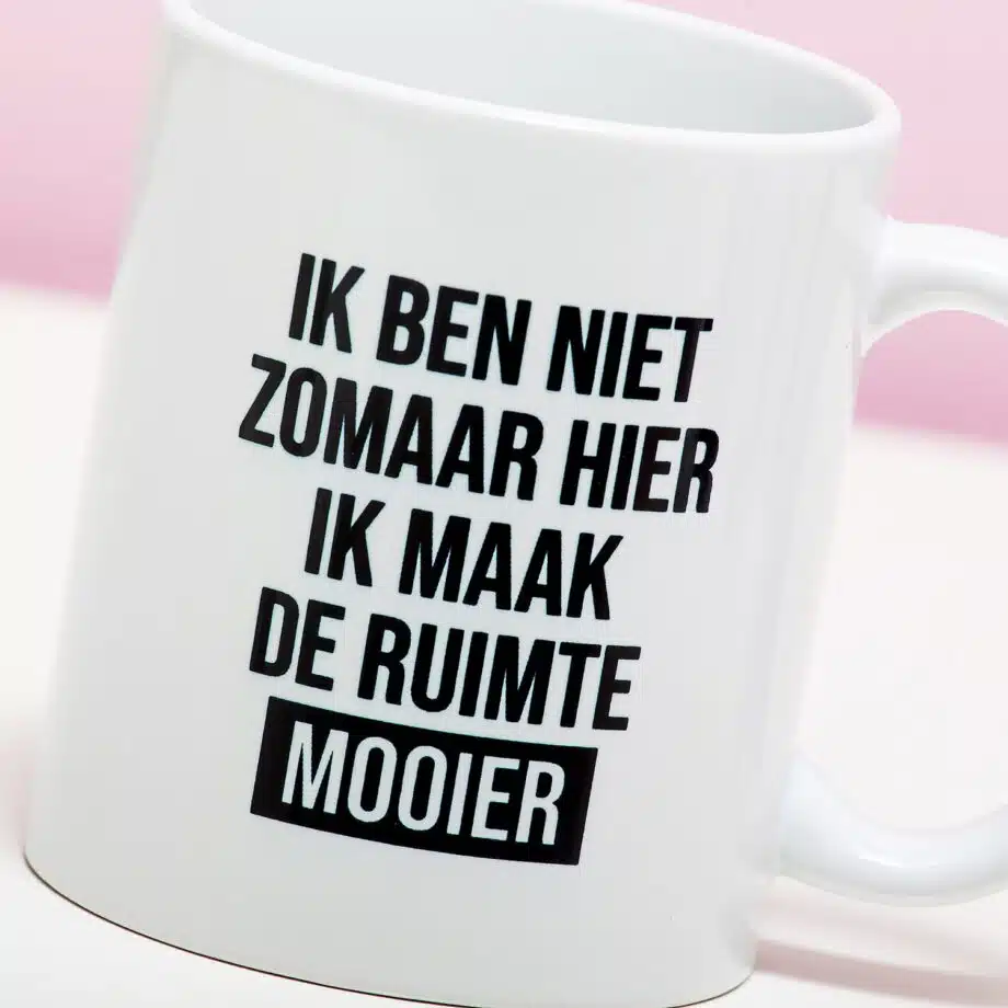 Mok Ik maak de ruimte mooier