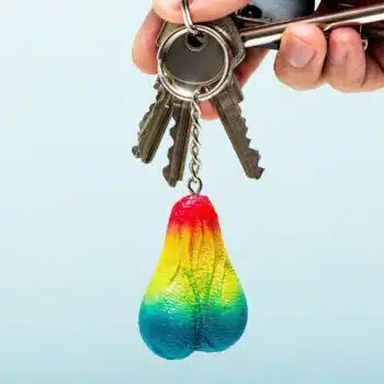 Balzak sleutelhanger - Regenboog