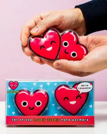 Hart handverwarmers (set van 2)