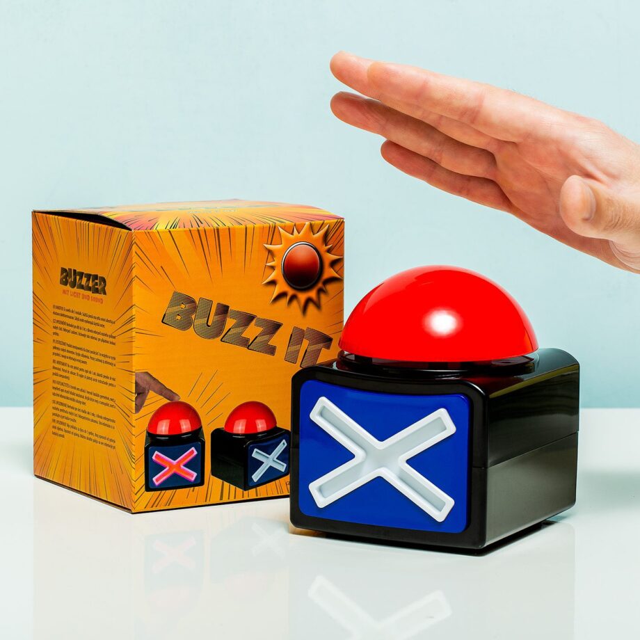 Buzzer met licht en geluid