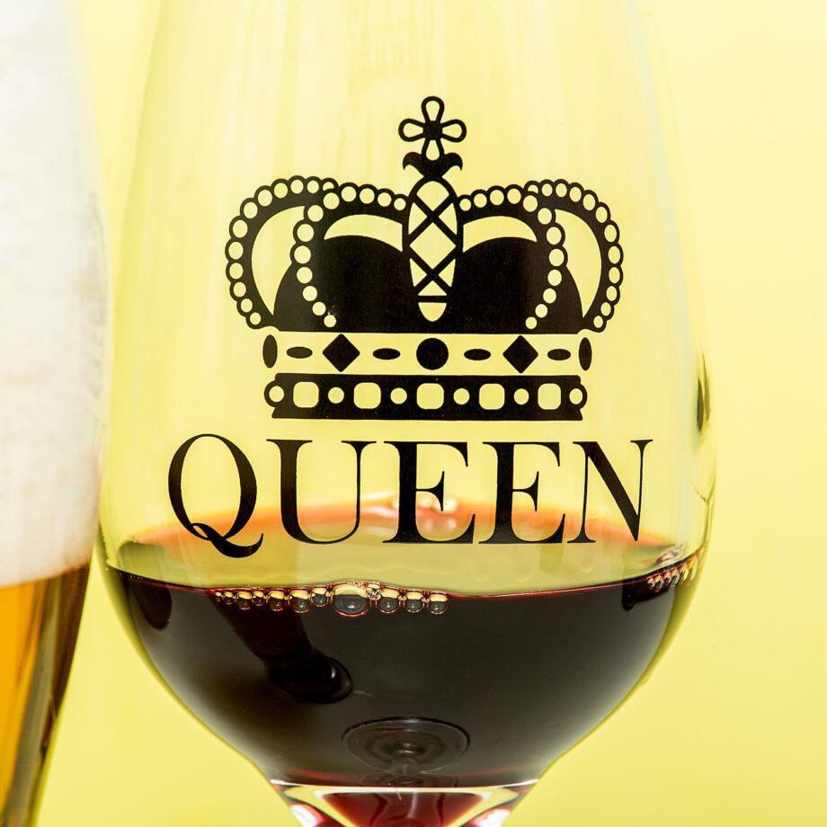 King & Queen glazenset