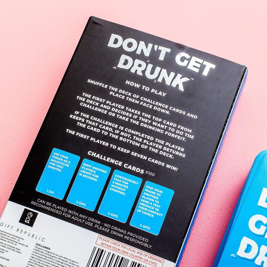 Don't Get Drunk drankspel