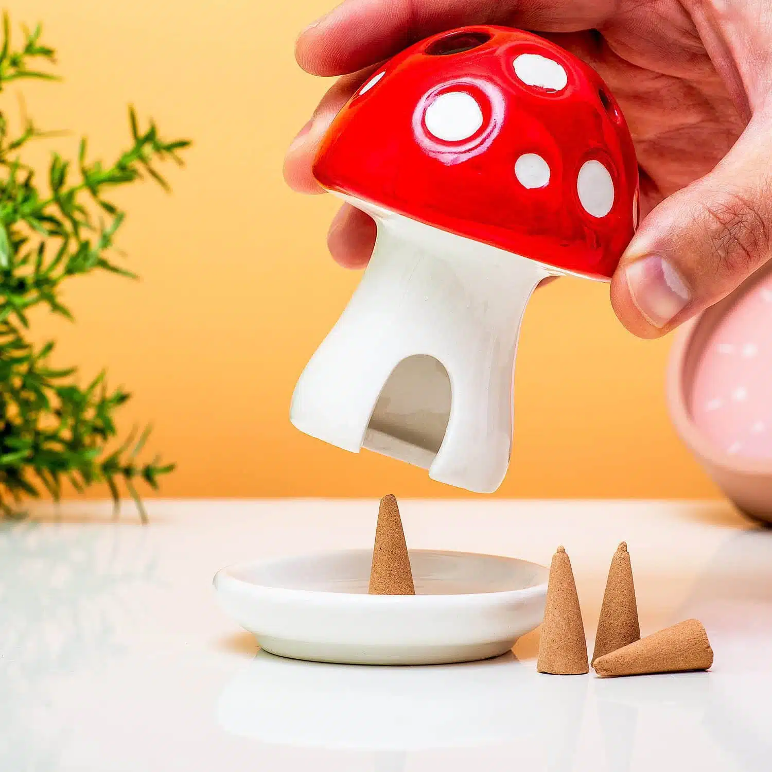 Paddenstoel geurbrander