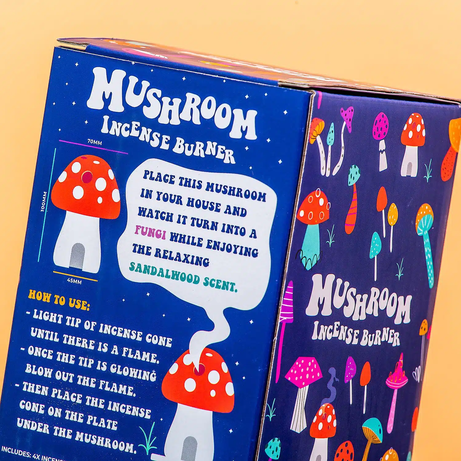 Paddenstoel geurbrander