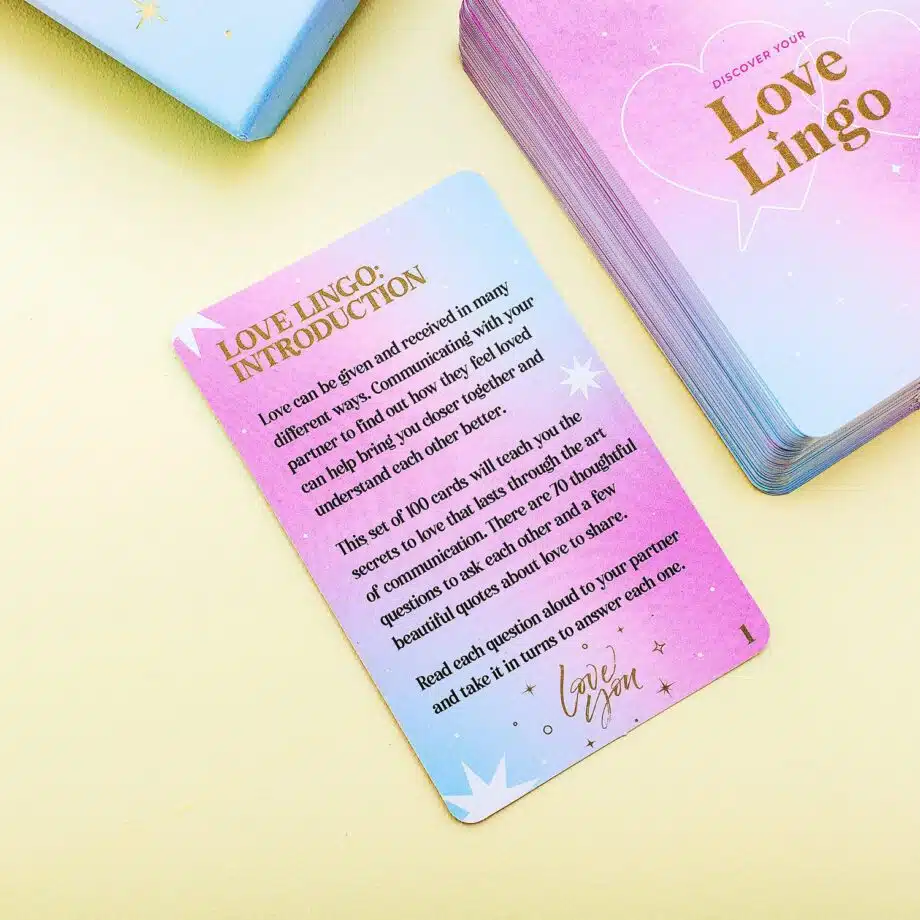 Love Lingo kaarten