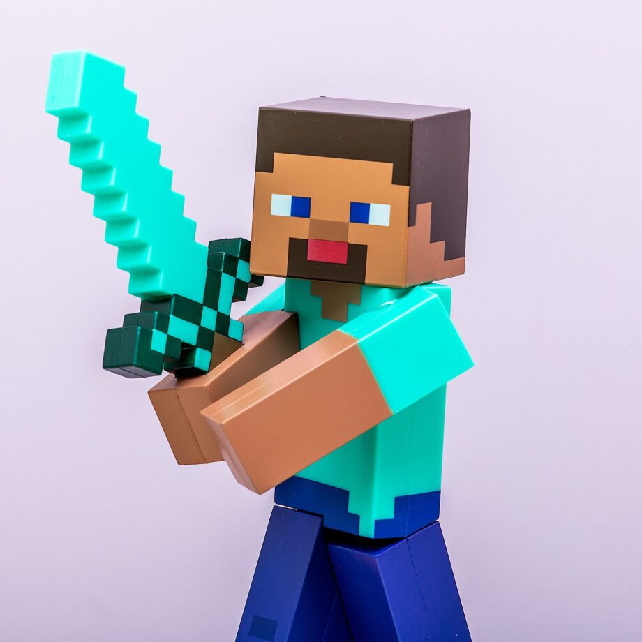 Minecraft Diorama lamp