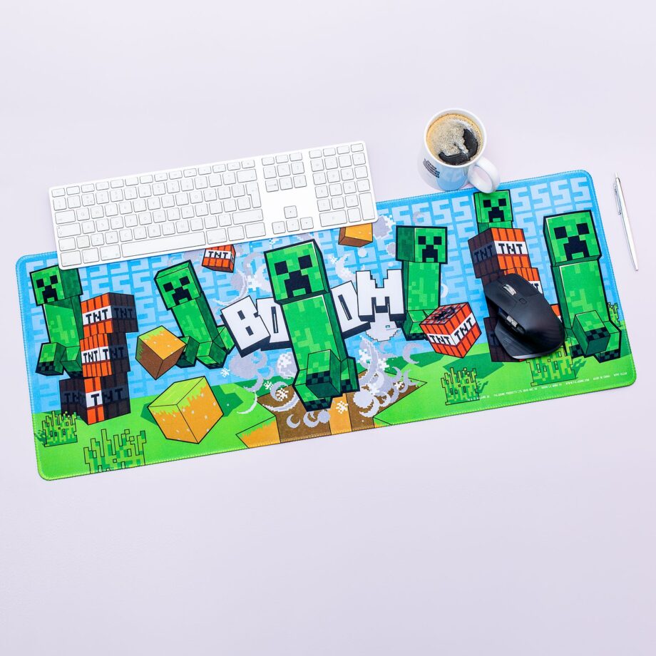 Minecraft Bureau onderlegger