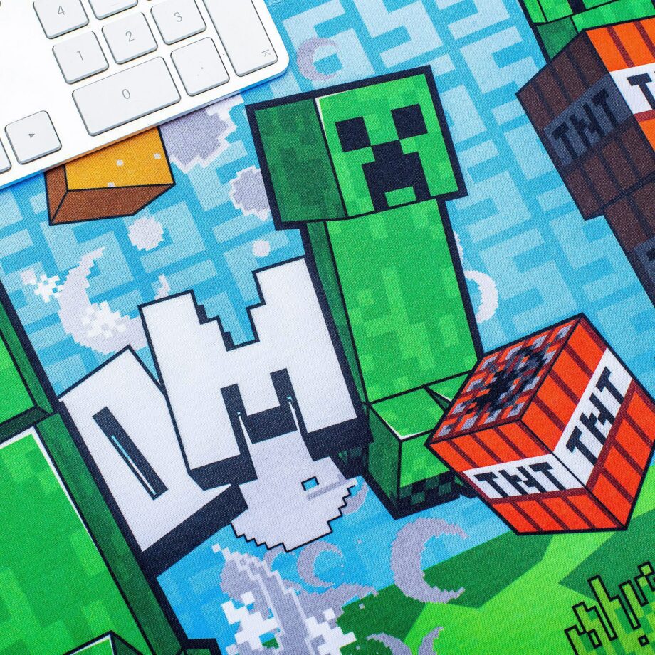 Minecraft Bureau onderlegger