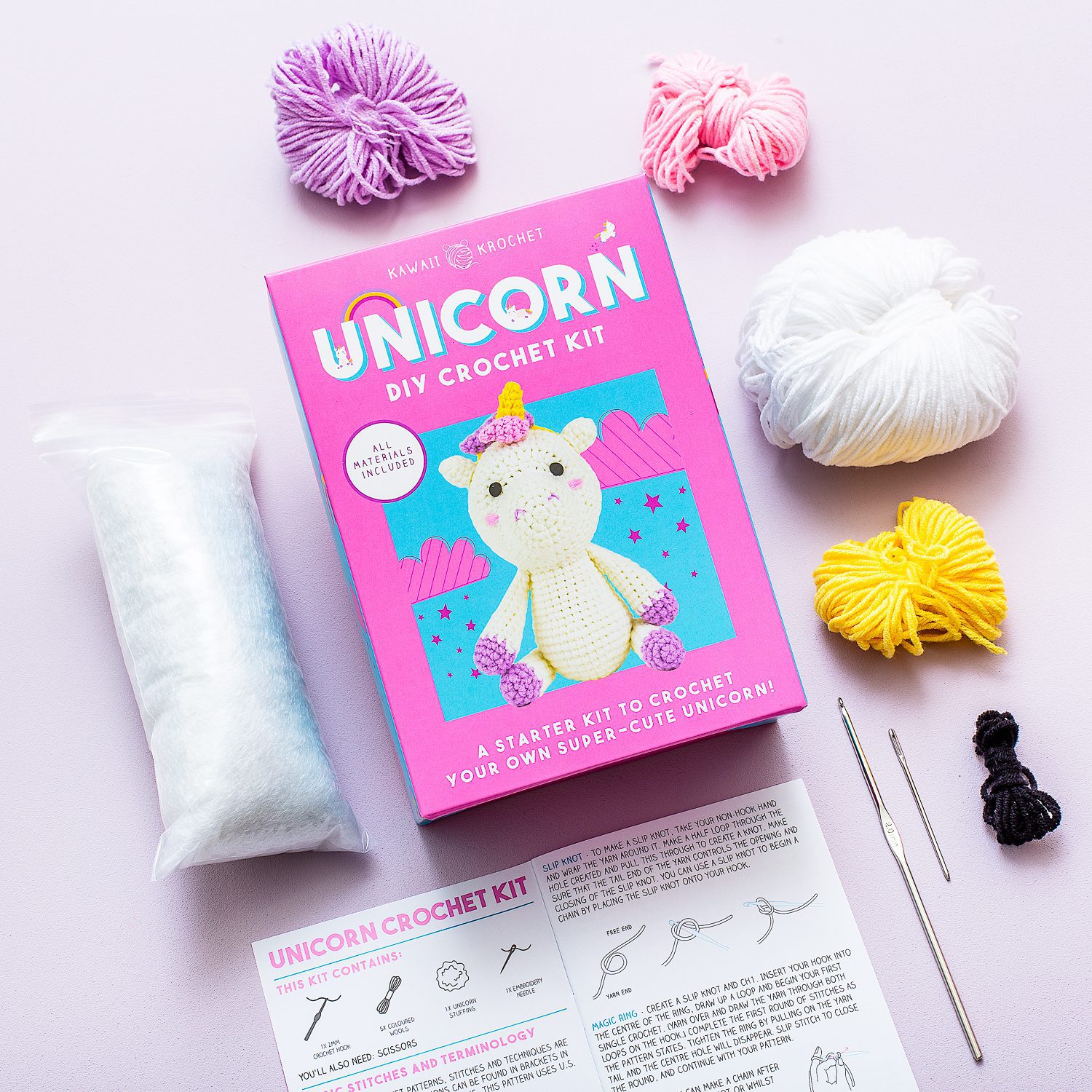 DIY Crochet Kit - Unicorn - from Gift Republic