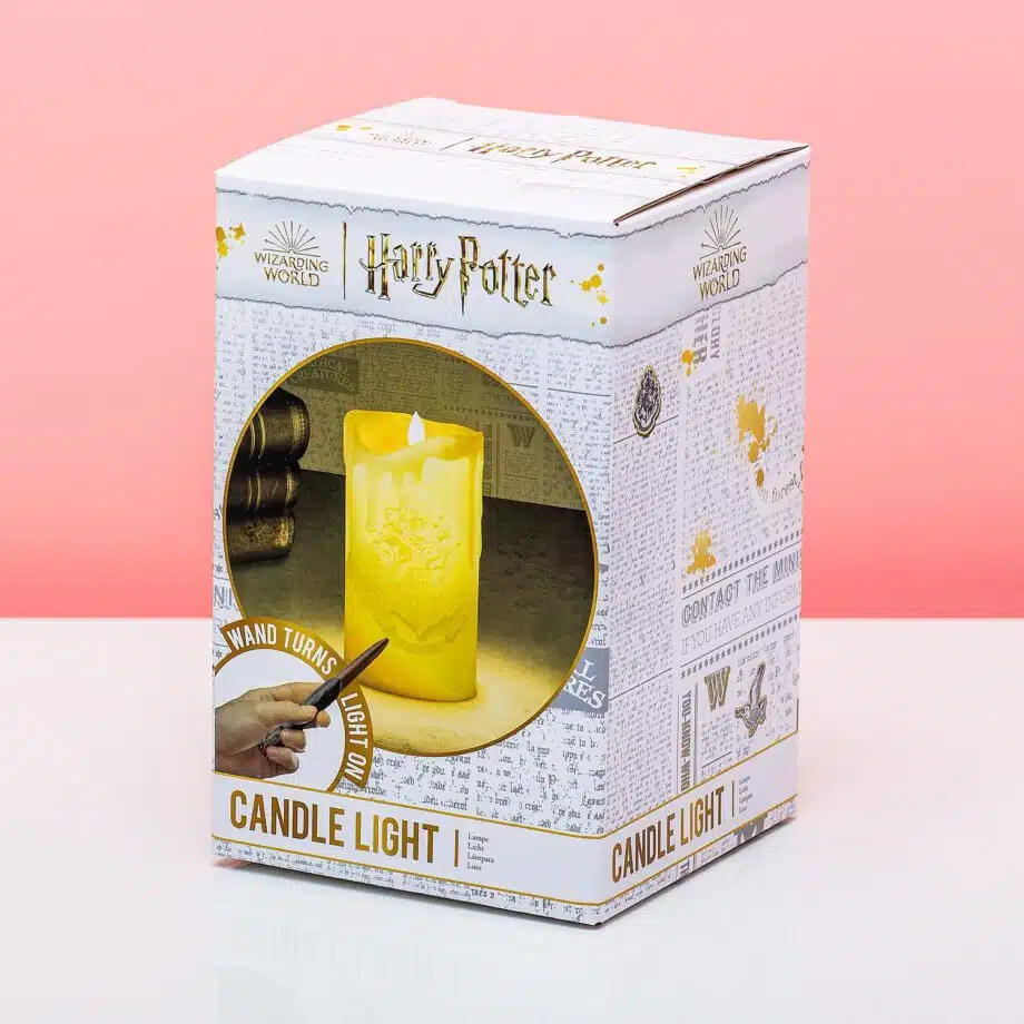 Harry Potter Magische kaars met toverstaf