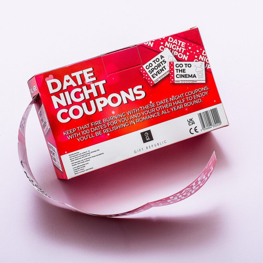 Date night coupons