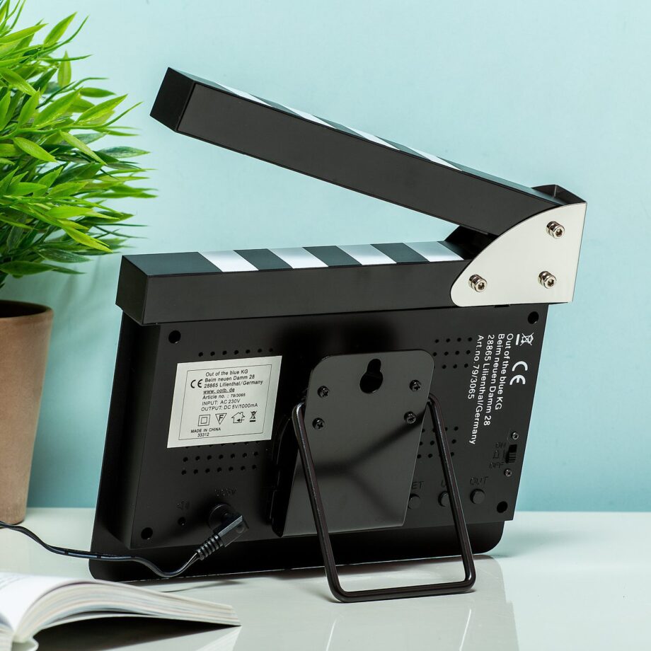 Filmklapper wekker