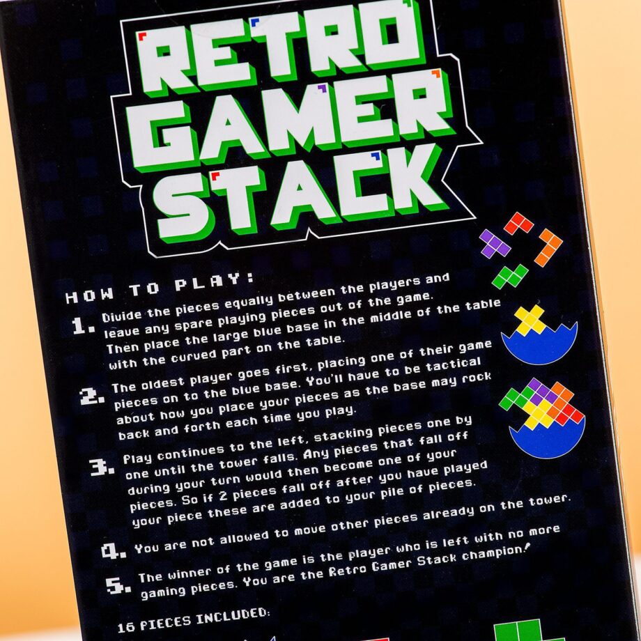 Retro game stapelspel