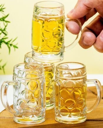 Bierpul shotglaasjes (set van 4)