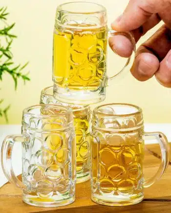 Bierpul shotglaasjes (set van 4)