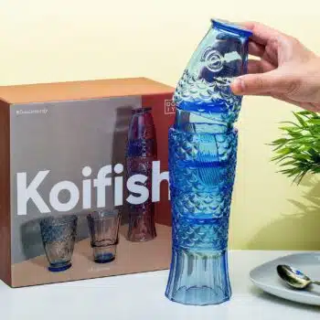Koi glazen (set van 4)