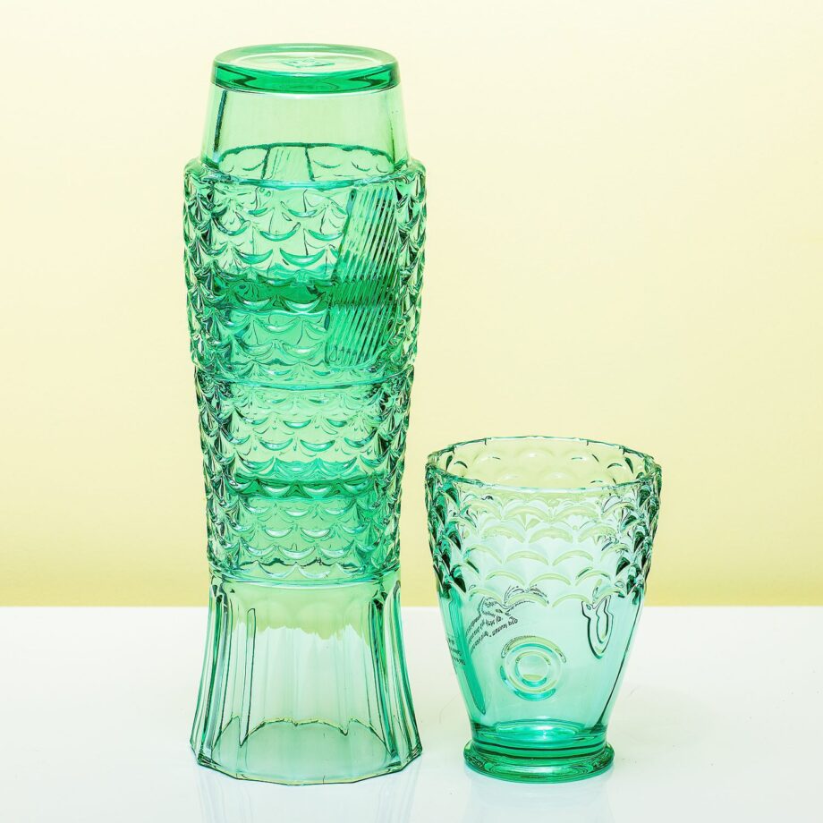 Koi glazen (set van 4)