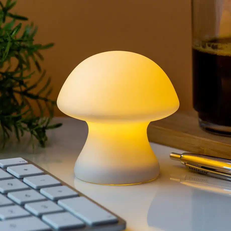 Paddenstoel lamp