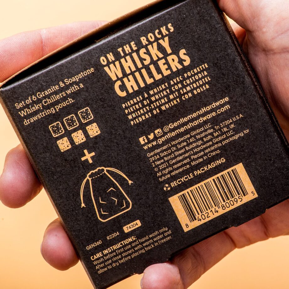 Whisky Chillers ijsblokjes (set van 6)
