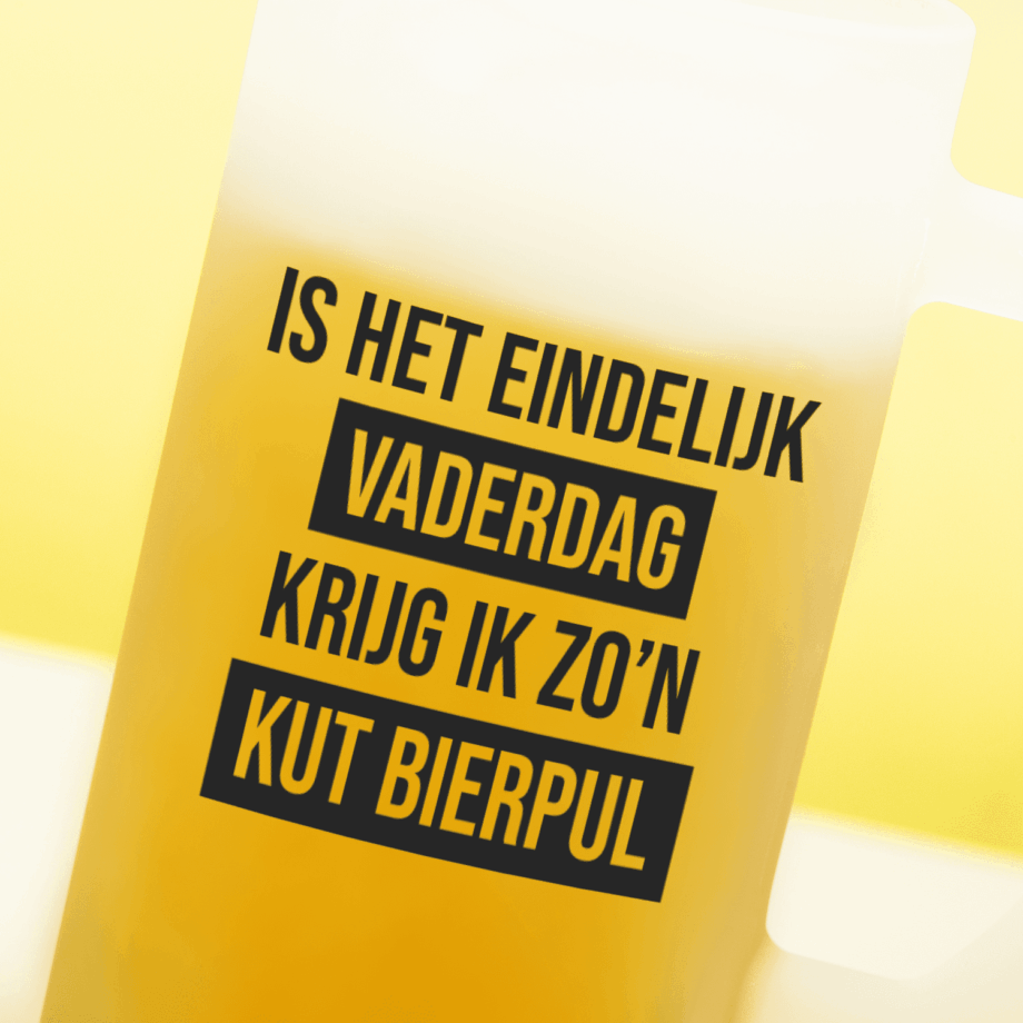 Bierpul Is het eindelijk Vaderdag
