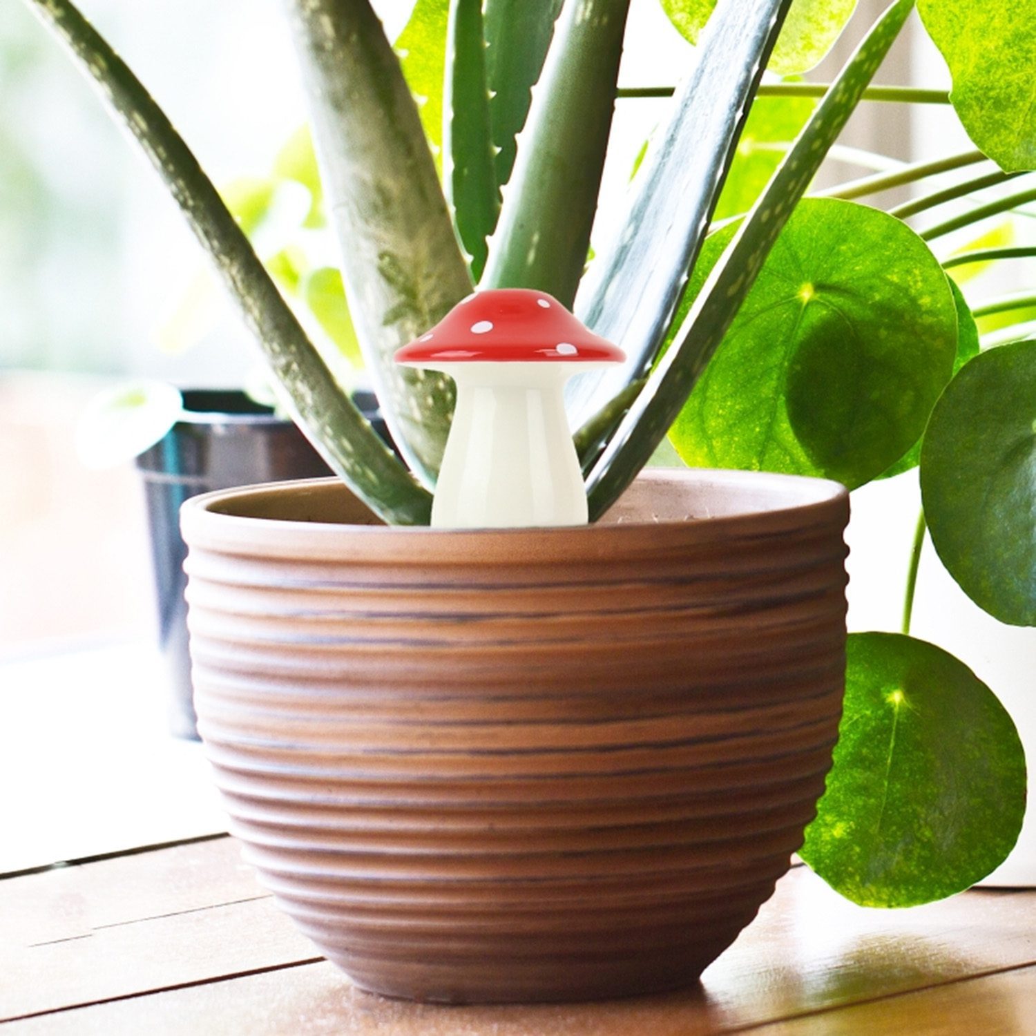 Gift Republic Self Watering Mushroom