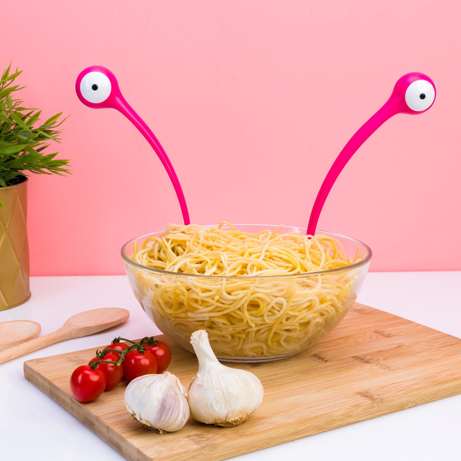 Pasta Monsters Opscheplepels (set Van 2) Roze