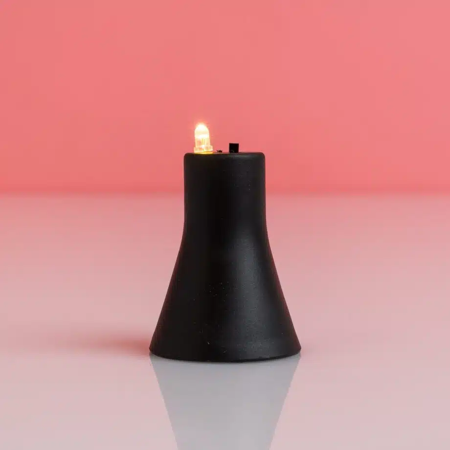 Fleslampje op zonne-energie