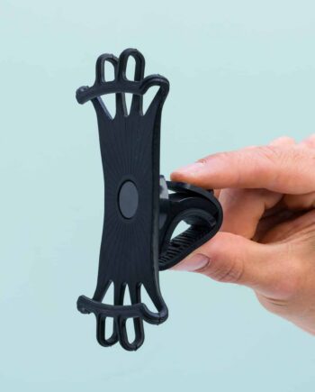 Siliconen telefoonhouder voor fiets