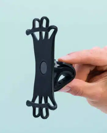 Siliconen telefoonhouder voor fiets
