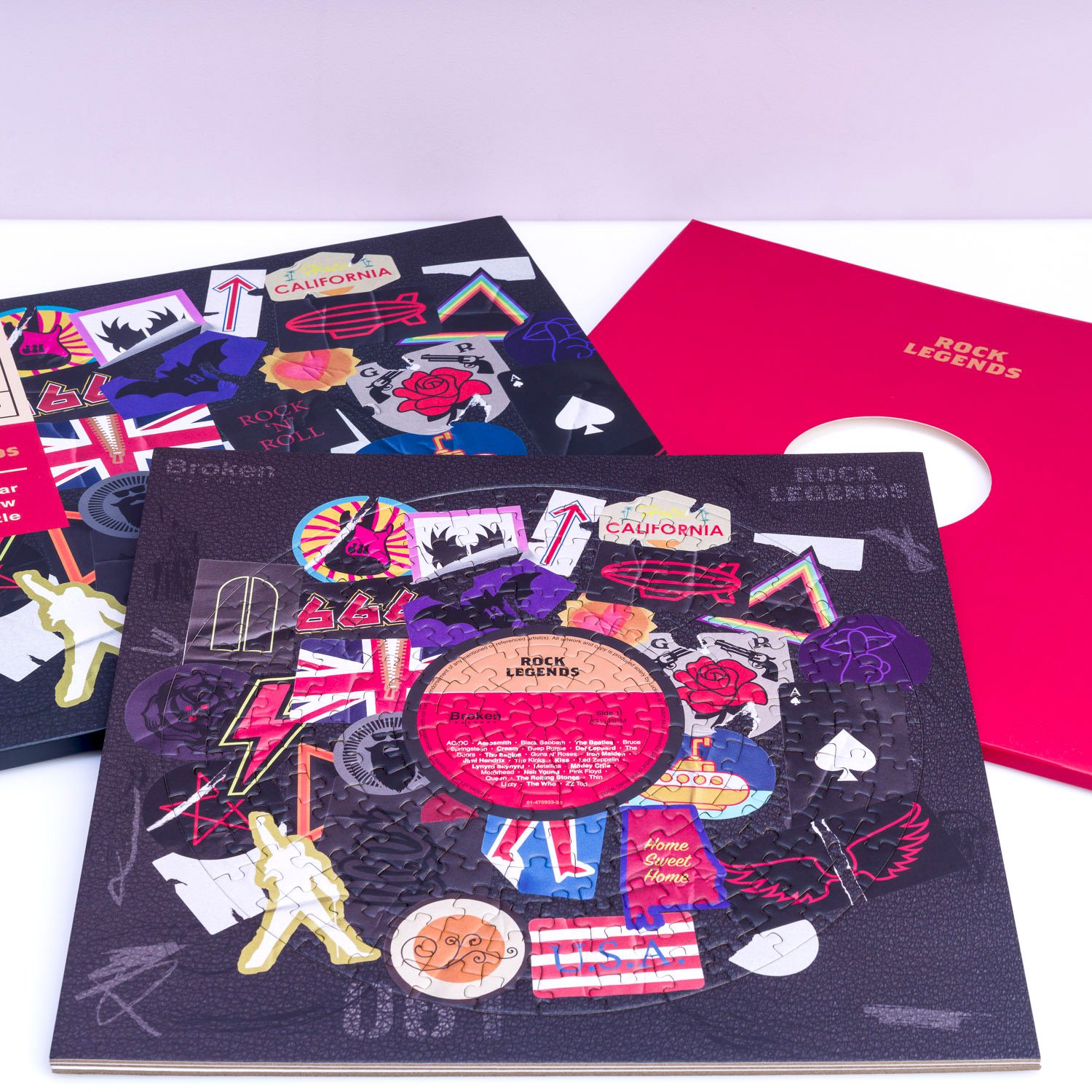 Broken Records Puzzel (200 Stukjes) - Rock Broken Records Puzzel (200 Stukjes) - Rock