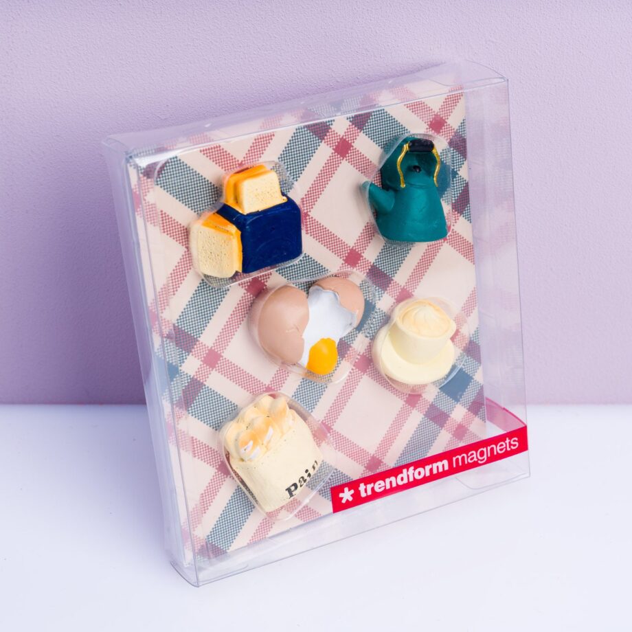 Ontbijt magneten (set van 5)