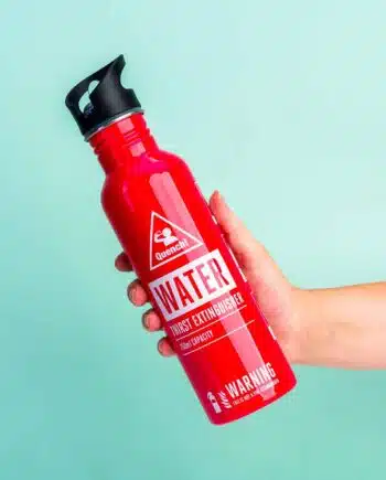Brandblusser waterfles