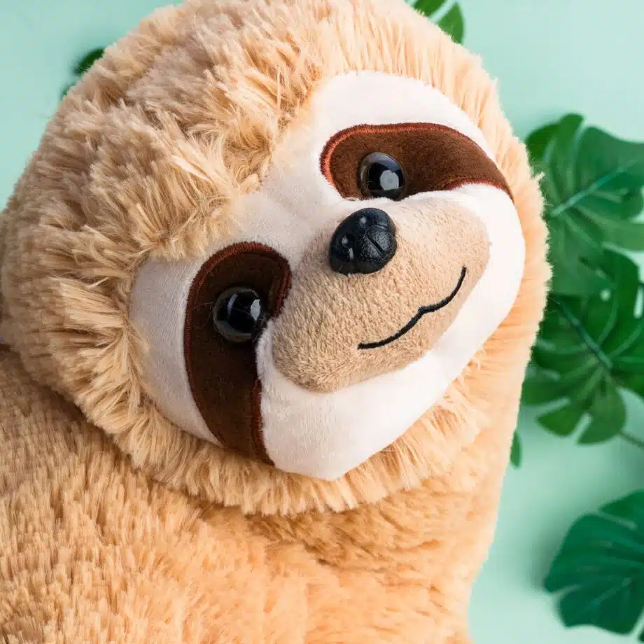 Levensgrote luiaard knuffel