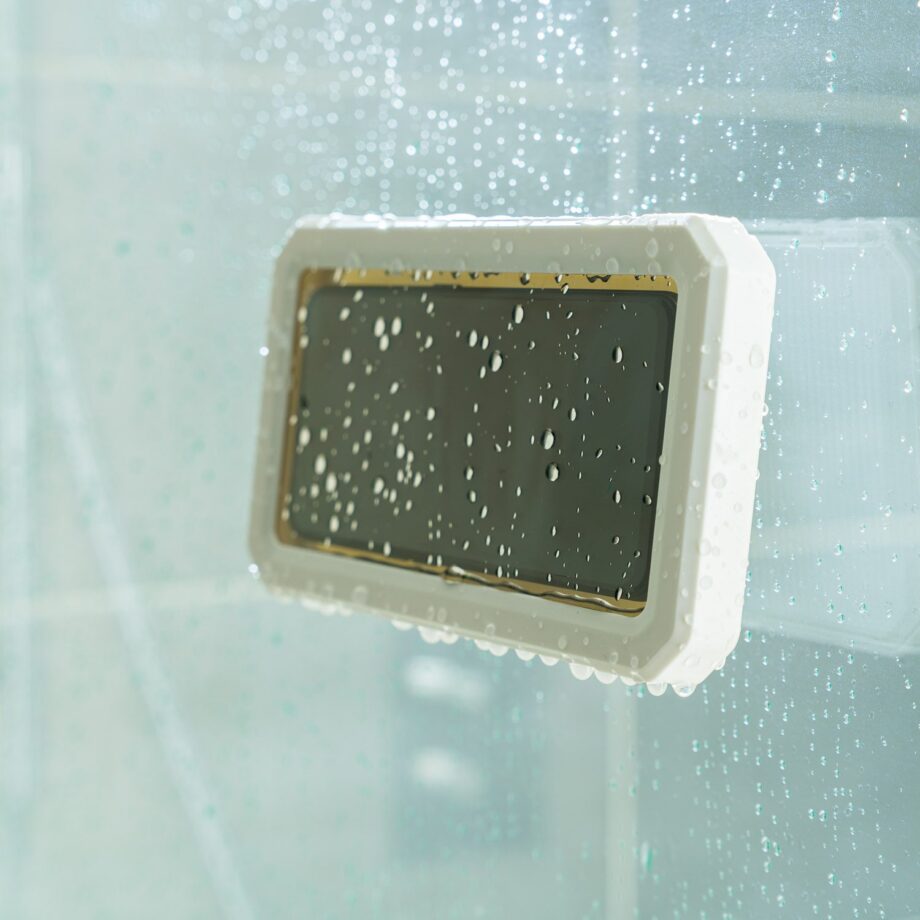 Waterdichte douche telefoonhouder