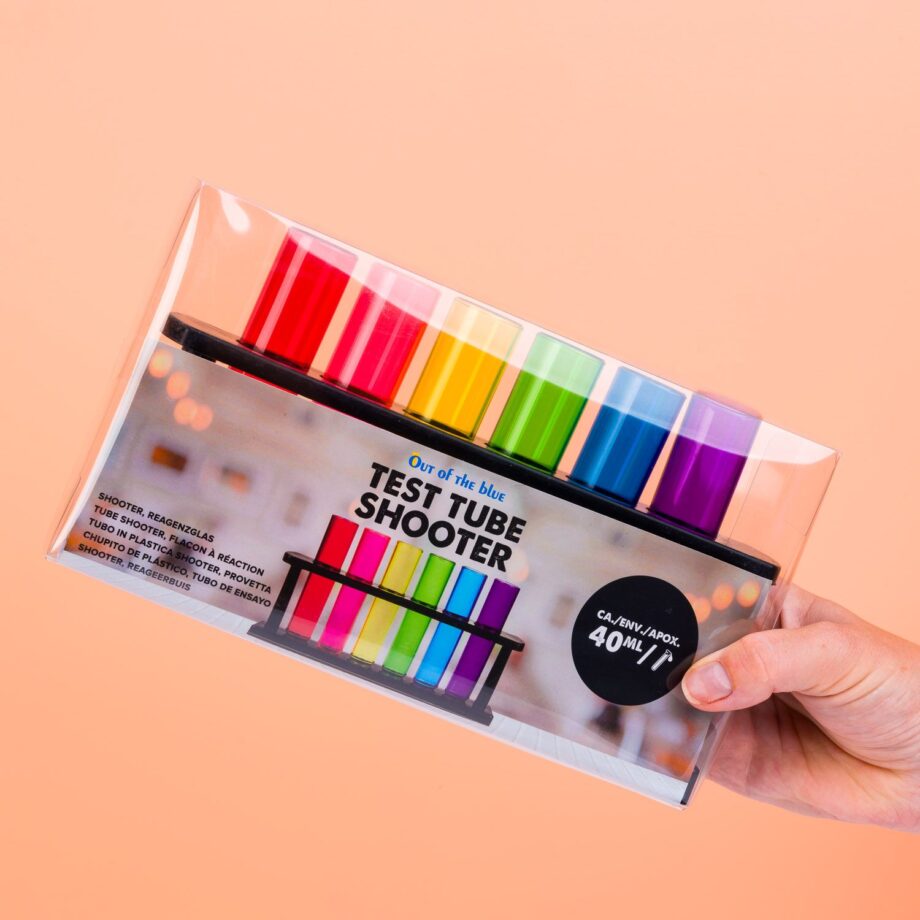 Reageerbuis shotglaasjes (set van 6)