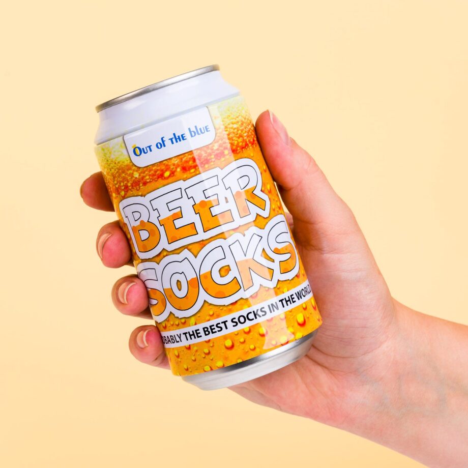 Gele biersokken