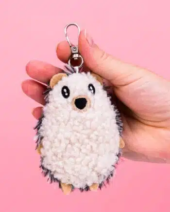 Knuffel sleutelhanger - Egel