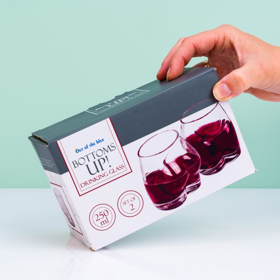 Bottoms Up glas (set van 2)