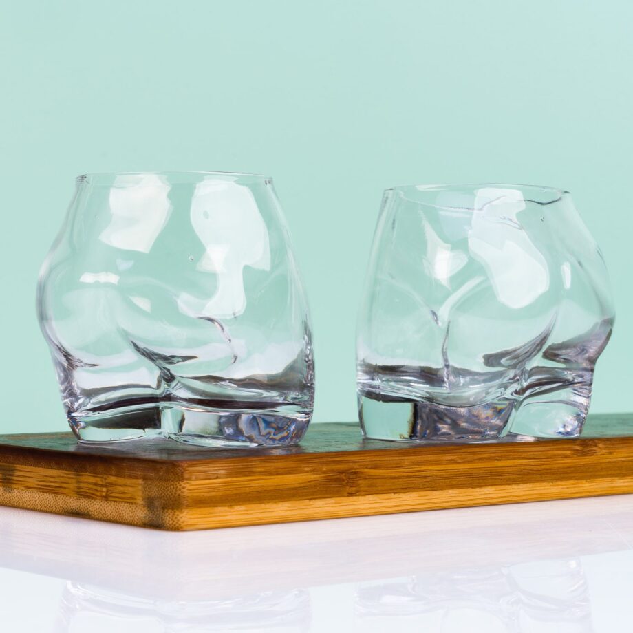 Bottoms Up glas (set van 2)