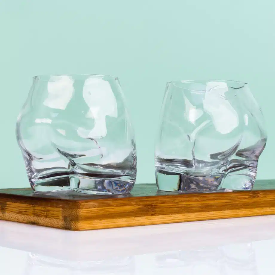 Bottoms Up glas (set van 2)