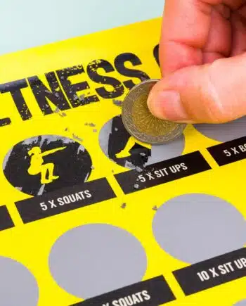 100 Day Fitness Challenge krasposter