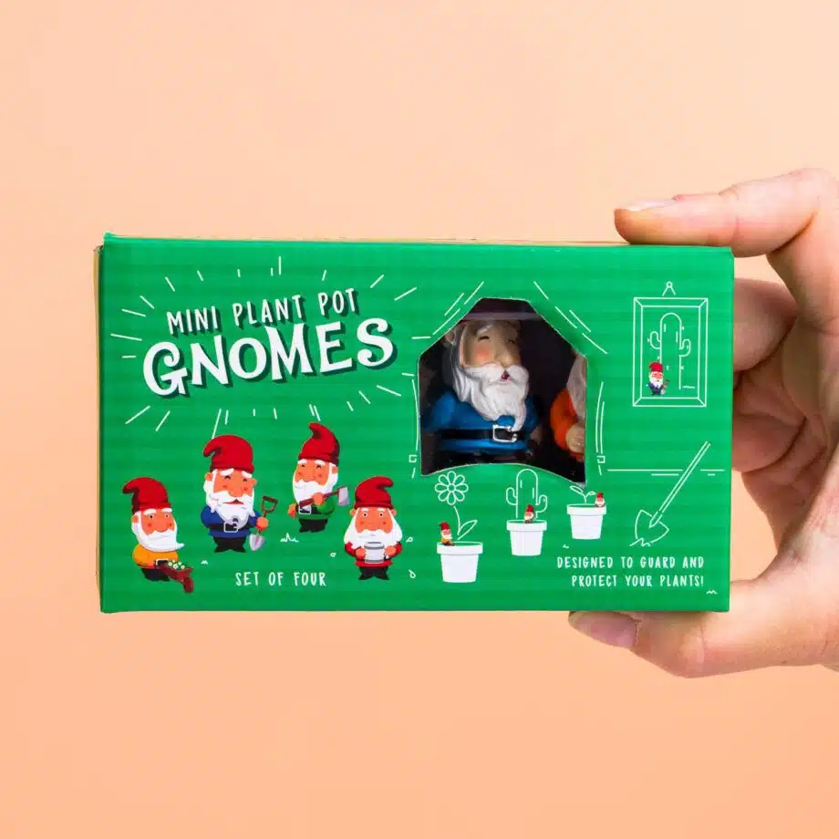 Bloempot kabouters (set van 4)