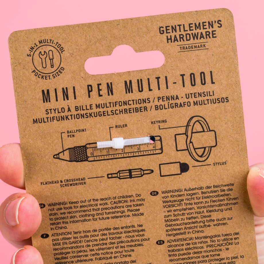 5-in-1 mini multitool pen