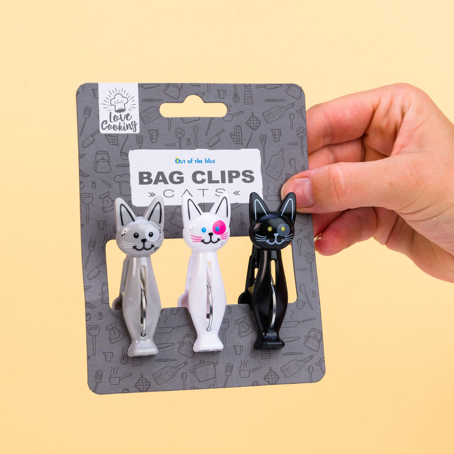 454755-Out of the blue-Bag Clips, Cats-1