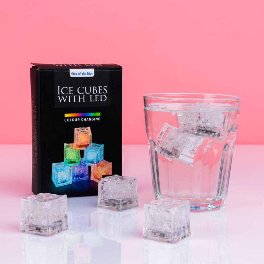 IJsblokjes met ledverlichting (set van 6)
