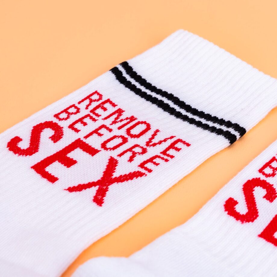 Remove Before Sex sokken