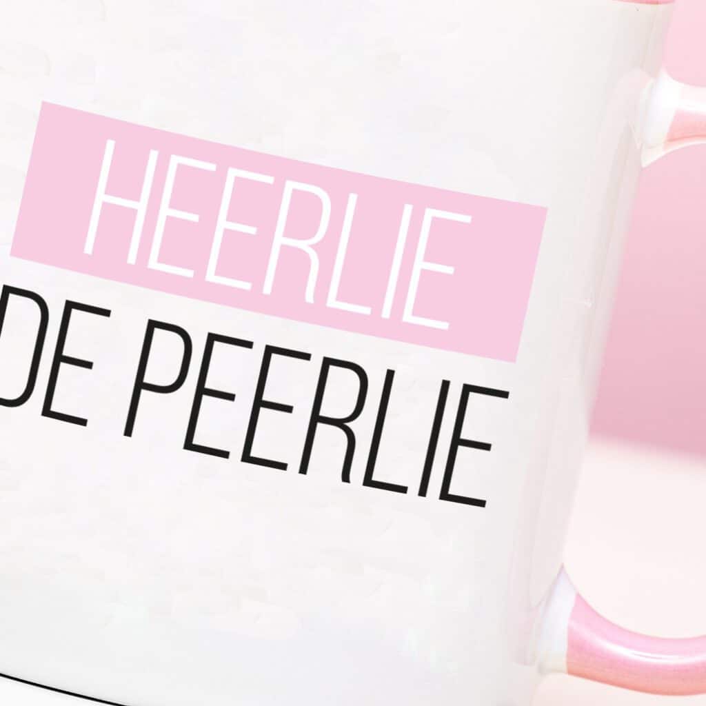 Mok Heerlie de peerlie van Ditverzinjeniet bestel je online bij Ditverzinjeniet