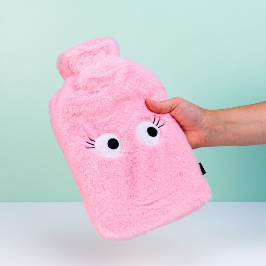 Roze kruik met ogen